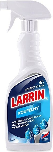 Larrin čist.koup.rozpraš.500ml antibakt | Čistící a mycí prostředky - Speciální čističe - Koupelny